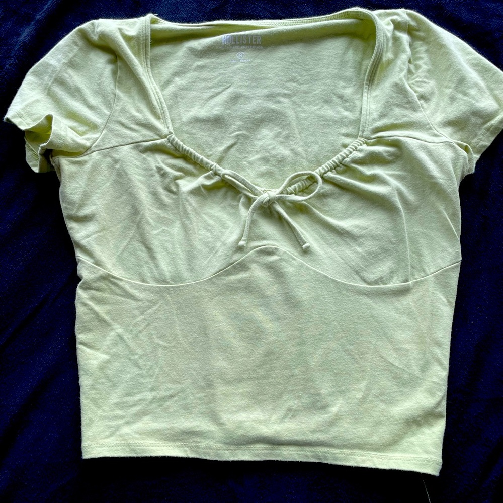 Hollister Crop Shirt Medium